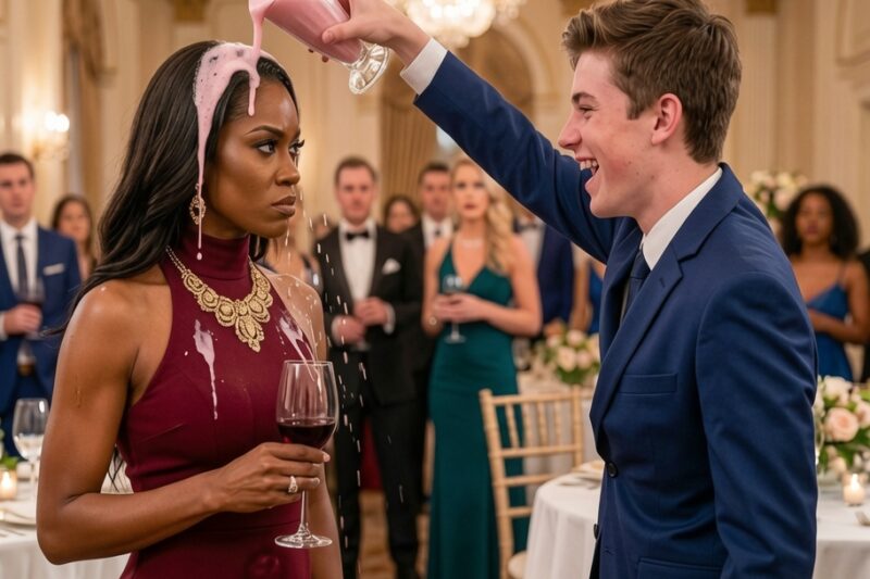 College Bully Poured Milkshake on the Black Woman at the Gala—Unaware She Was Dean