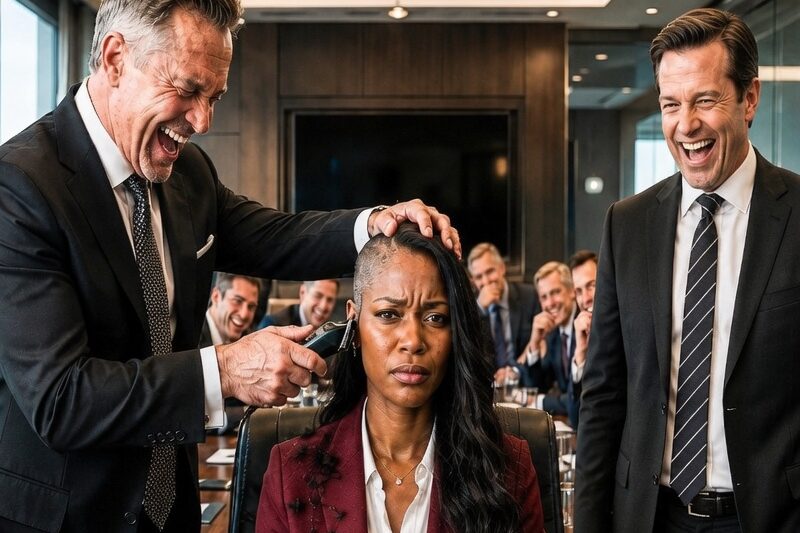 CEO Shaved Black Woman’s Hair—Unaware She Owns 80% Of His Company 