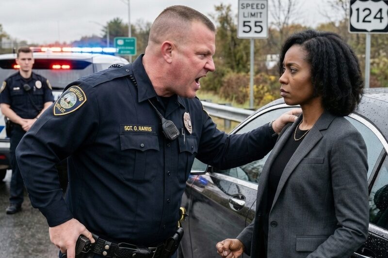 Racist Cop Threatens Black Woman — He Freezes When Backup Arrives… for HER