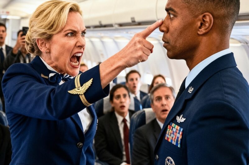 Flight Attendant Slaps Black Air Marshal — Moments Later, He Grounds the Entire Plane 
