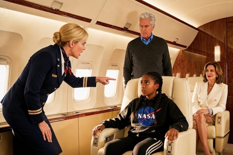 Black Teen Ignored in First Class — CEO Walks In and FIRES Flight Attendant on the Spot! 