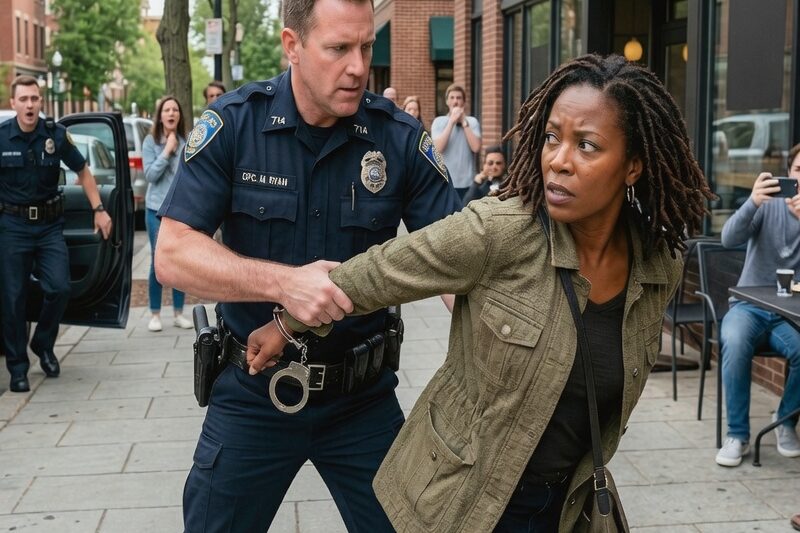 Cop Humiliates Black Woman in Public — Freezes When Her Identity Is Revealed 