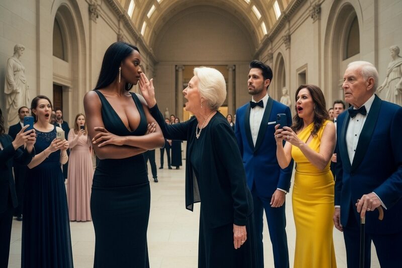 Black Woman CEO SLAPPED by Billionaire White Family at Gala — Then She Walks Out on Their $1B Deal 
