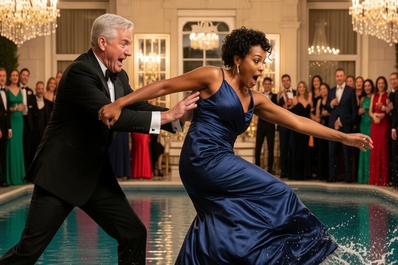 Billionaire Pushed Black CEO’s Wife Into the Pool at Gala — Then He Canceled Their $1 Billion Deal 
