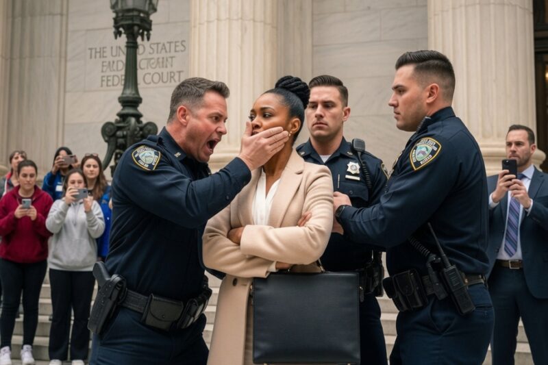 Cops Slapped a Black Woman in Court — Seconds Later, She Took the Judge’s Seat 