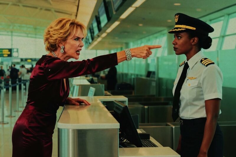 Black Pilot Called Fake at Check-In — CEO Bans Racist Passenger for Life in Front of Everyone