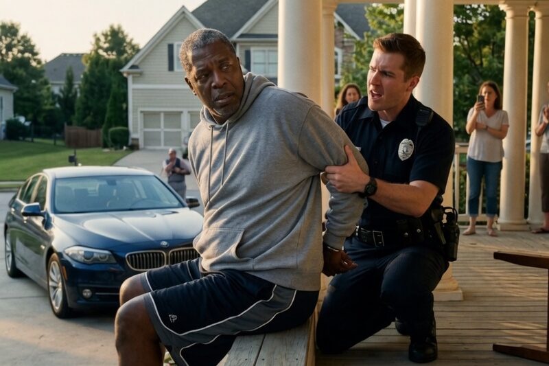 Racist Cop Handcuffs Black Man Sitting on His Porch — He’s a Federal Magistrate 