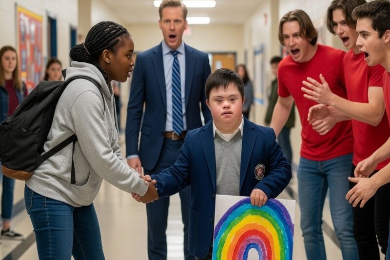 Billionaire Witnessed a Black Girl Defend His Disabled Son—Minutes Later He Changed Her Life Forever