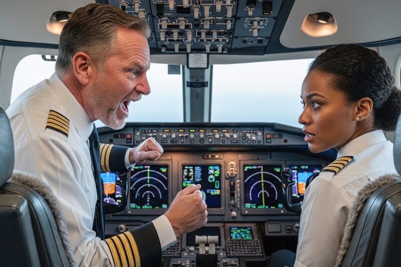Pilot Refuses to Fly with Black Copilot — Minutes Later, She FIRES the Entire Crew 