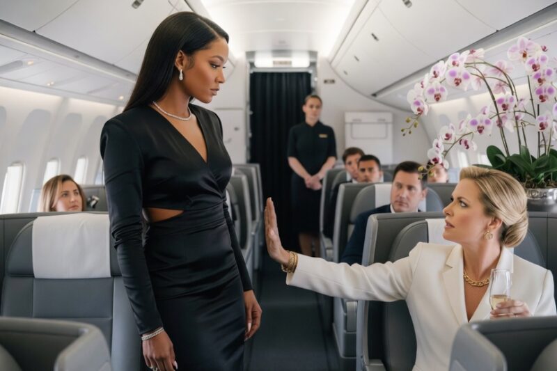 Black Billionaire Girl’s Seat Stolen by White Passenger—Seconds Later, the Entire Flight Is Grounded