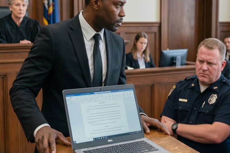 Cops Intimidate Black Lawyer — Courtroom Footage Ends Their Careers 