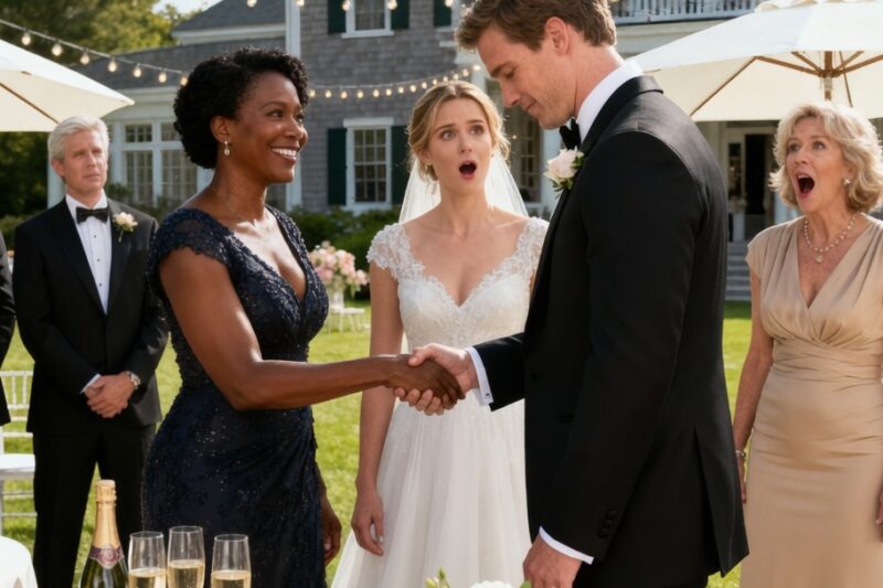 Everyone Avoided Black Woman at the Wedding — Until the Groom Said Her Name and Everything Changed 