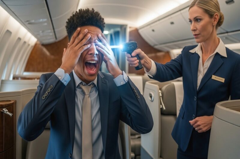 Flight Attendant Blinds Black Teen with Taser — Moments Later, His Father Shuts Down the Airline 