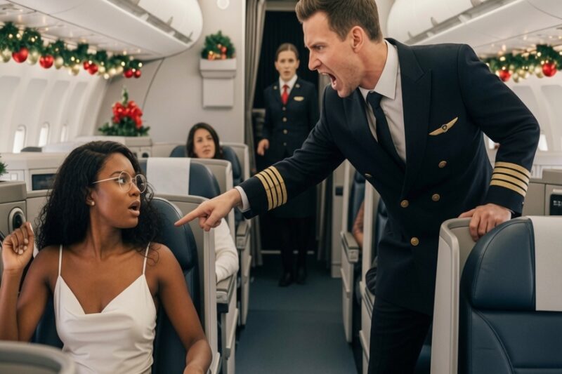 Pilot Orders Black Woman Out of Her Seat — Not Knowing She Is the Billionaire Who Owns the Airline 