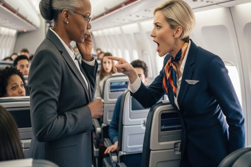Flight Attendant Pushes a Black Federal Judge — Then She Makes One Call And the Plane is Grounded 