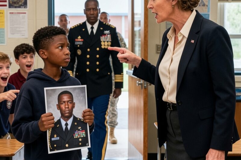 “The Moment A Power-Tripping Teacher Realized She Humiliated A General’s Son”