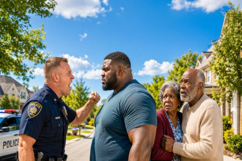 Cops Targeted A Fat Black Man’s Elderly Parents — Unaware He’s A Navy SEAL 