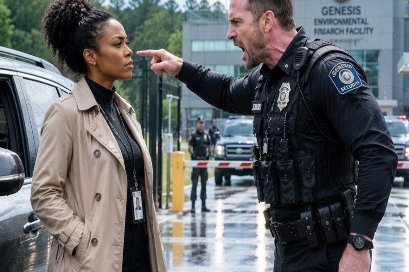 Officer Blocks a Black Woman at the Gate — Then Learns She Runs the Federal Site 