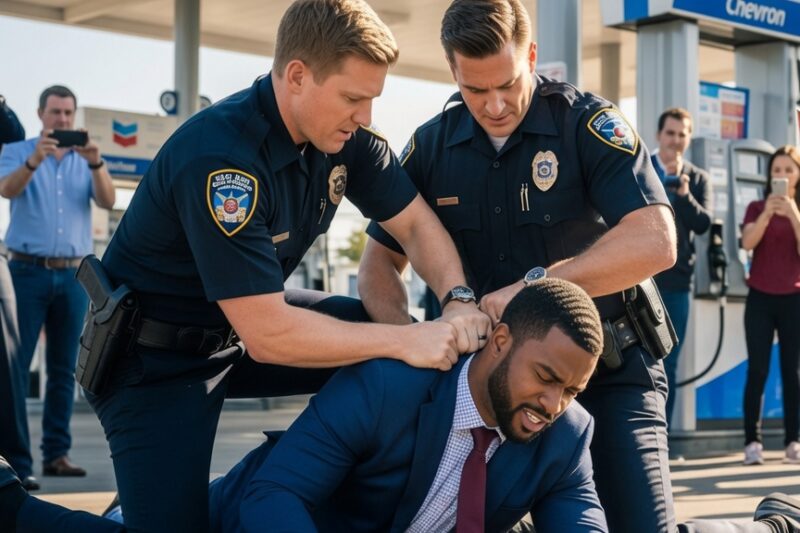 Cops Slammed a Black Man to the Ground — Then Froze When They Saw His Police Chief Badge