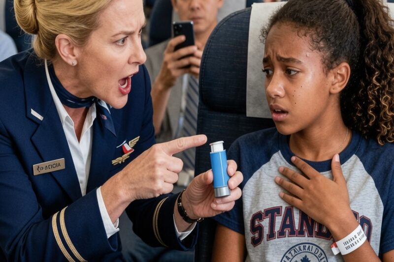 Flight Attendant Denies Black Teen’s Medicine — Her Captain Father Grounds the Entire Plane