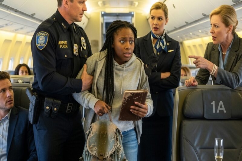 Black Teen Forced Out of First Class — Cabin Crew Turns Pale When Captain Calls Her Name 