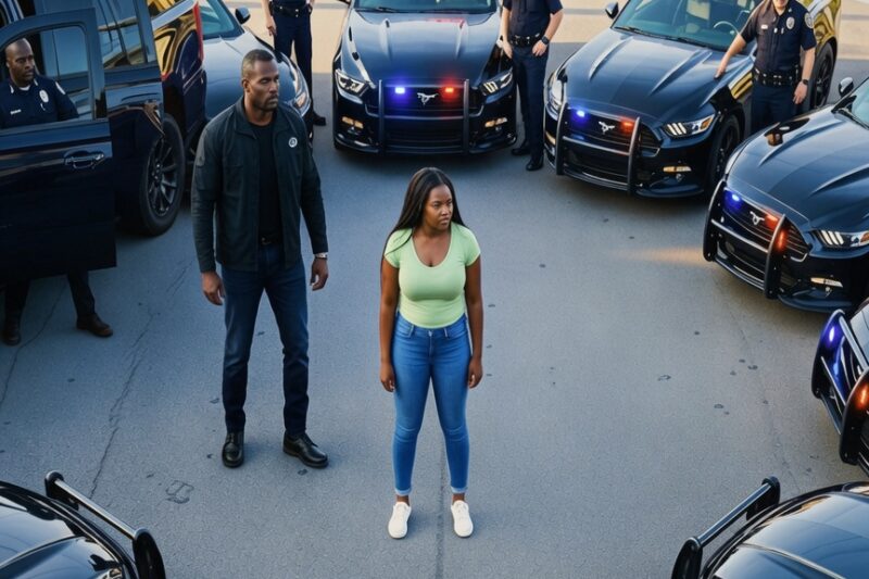 10 Cop Cars Surround Black Woman Outside Her Home — Then She Calls a Navy SEAL