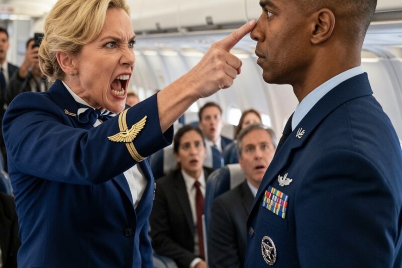 Flight Attendant Slaps Black Air Marshal — Moments Later, He Grounds the Entire Plane 