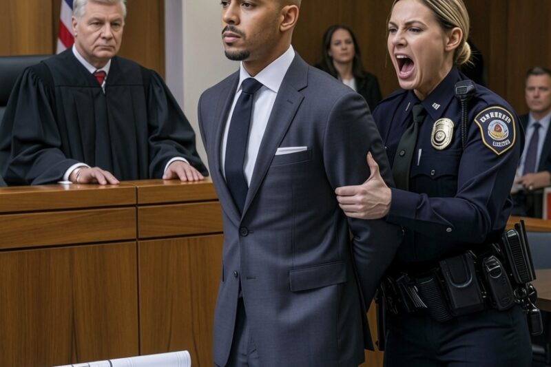 “The Moment the Handcuffs Were Swapped: A Courtroom Confrontation That Changed Everything”