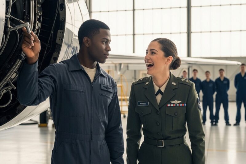 “Fix This Engine, I’ll Marry You” General Laughed — Then Black Recruit Fixed It in a Few Moves 