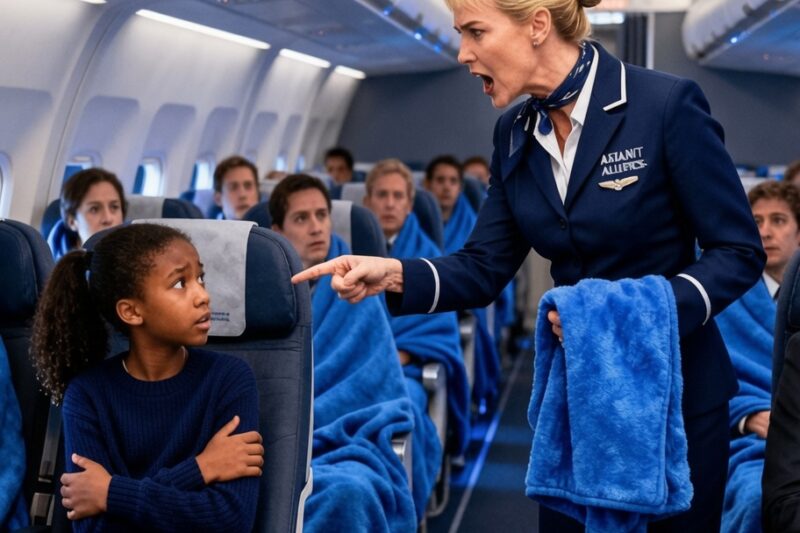 Black Girl Denied Airline Blanket — Then Her Father, the SVP, Makes One Call That Changes Everything