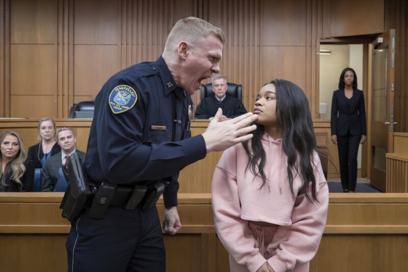 Cop Slaps Black Girl in Courtroom — Then Her CIA Mother Walks In 