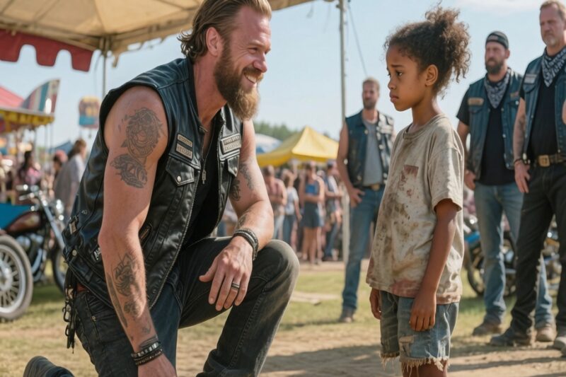 A HELLS ANGELS Helps Lost Girl Find Her Mom, What Happens Next Warms the Whole Town’s Heart! 