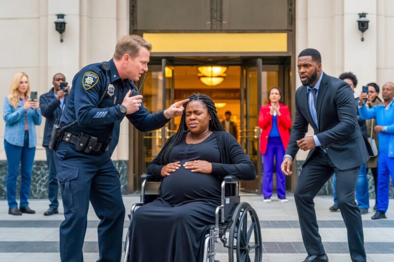 Cops Laugh at Pregnant Black Woman in a Wheelchair — Then Her Navy SEAL Husband Walks In 
