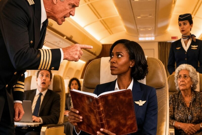 Pilot Forces Black Woman to Move Seats — Freezes When She Reveals She’s a Federal Commissioner