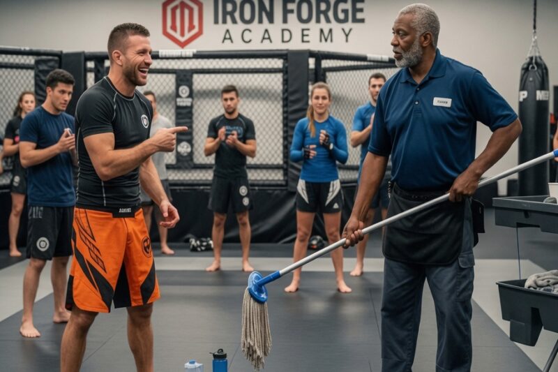 MMA Trainer Forced a Black Janitor Into the Ring — Then Got Knocked Out Cold in One Hit