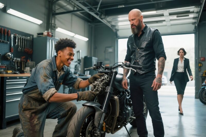 A Black Mechanic Fixes A HELL’S ANGEL’s Bike And Gets Fired, What Happens Next Will Shock Everyone 