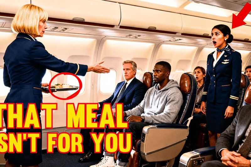 Black CEO Denied First Class Meal — Then FIRES Whole Crew in Front of Everyone! 