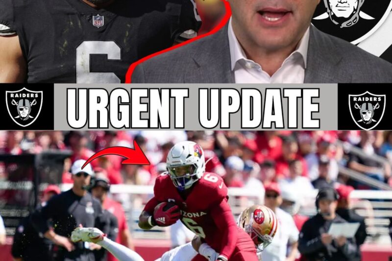 The Call That Changes Everything: How James Conner Is Forcing a Seismic Shift to the Las Vegas Raiders