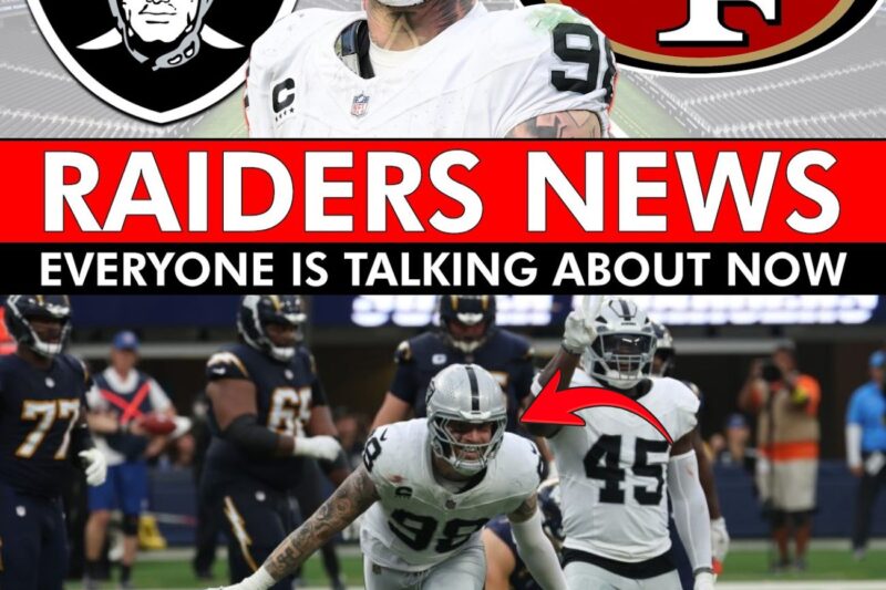 The Unthinkable Betrayal: Inside the Shocking Maxx Crosby Trade Proposal Threatening to Tear Raider Nation Apart