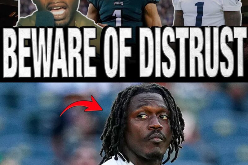 The Media Puppeteer: Inside AJ Brown’s Shocking Confession and the Betrayal of Jalen Hurts