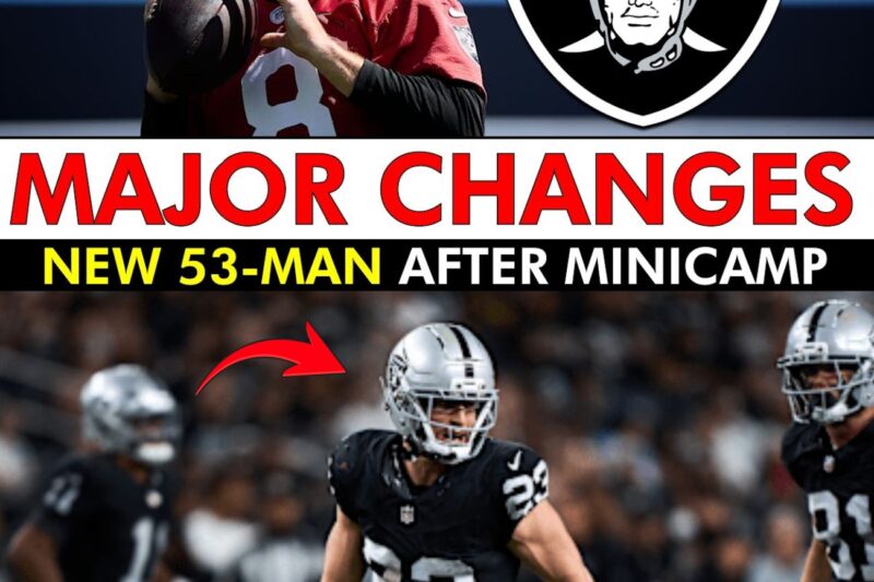 Brutal Meritocracy in Las Vegas: Raiders Shake Up Roster with Shocking Cuts and Radical Scheme Changes After Minicamp