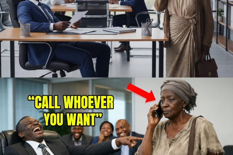 Call Whoever You Want, The Millionaire Laughed—Until He Heard who was on the Line