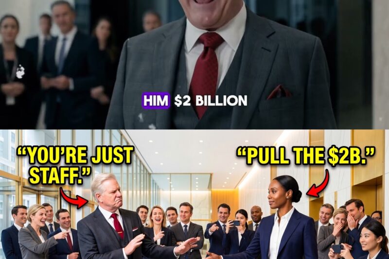 Billionaire Refused Black Woman’s Handshake “You’re Just Staff” — She Withdrew $2B Investment