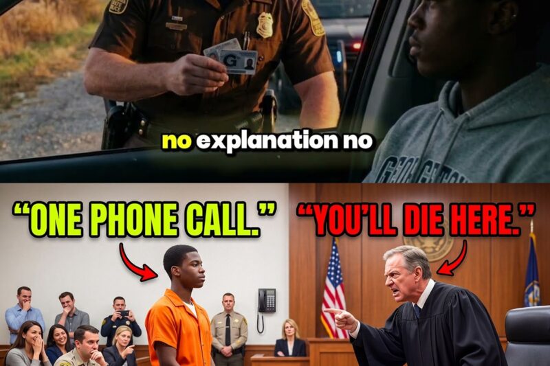 Judge Said “You’ll Die in Prison” — Black Boy Made Call, His Father Is Supreme Court Justice