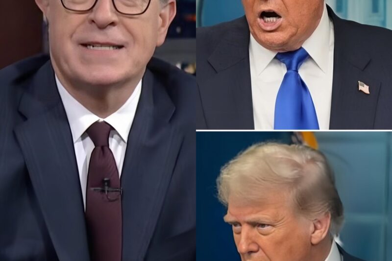 Stephen Colbert Takes On Trump’s “Read My Mind” Moment — The Audience Reaction Says It All.
