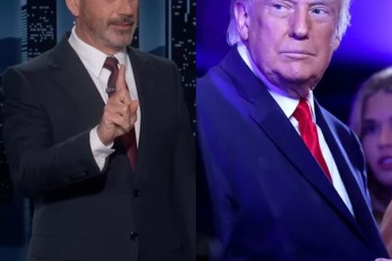 Jimmy Kimmel mocks ‘jiggle jugs’ Donald Trump as he sees 22 medics ahead of his 80th birthday