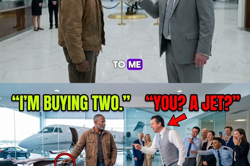 “You? Buying a JET?” Salesman Laughed at the  Black Farmer — He Stopped Laughing Real Quick 
