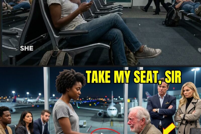 Black Woman Sacrificed Flight for Struggling Elderly Man — Truth About Him Left Her Speechless