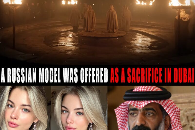 Russian Model Sold to Saudi Occult Cult for $500K – Brought to “Ritual of Immortality”