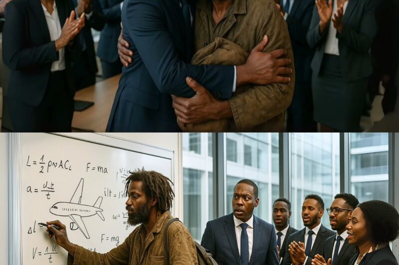 “I Can Correct It”, A Homeless Beggar Hears Billionaire’s Cry And Taught Him What He Failed 